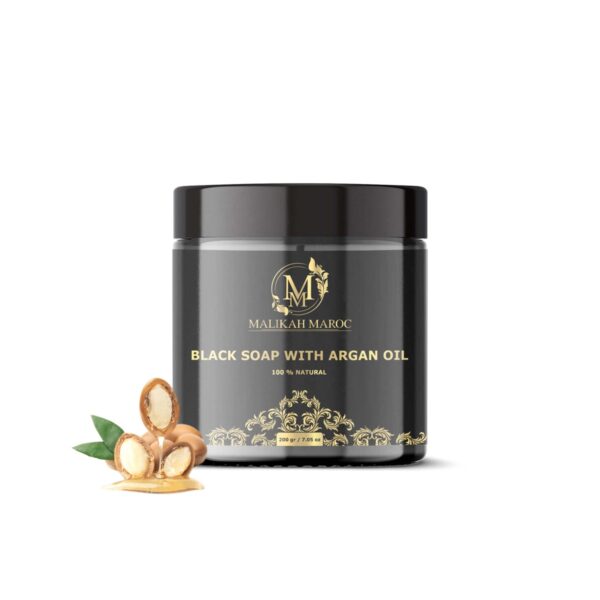 Malikah Maroc black soap