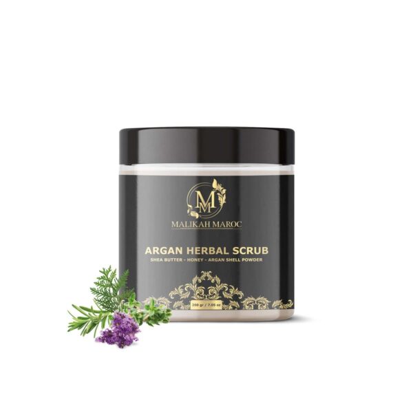 Malikah Maroc herbal scrub